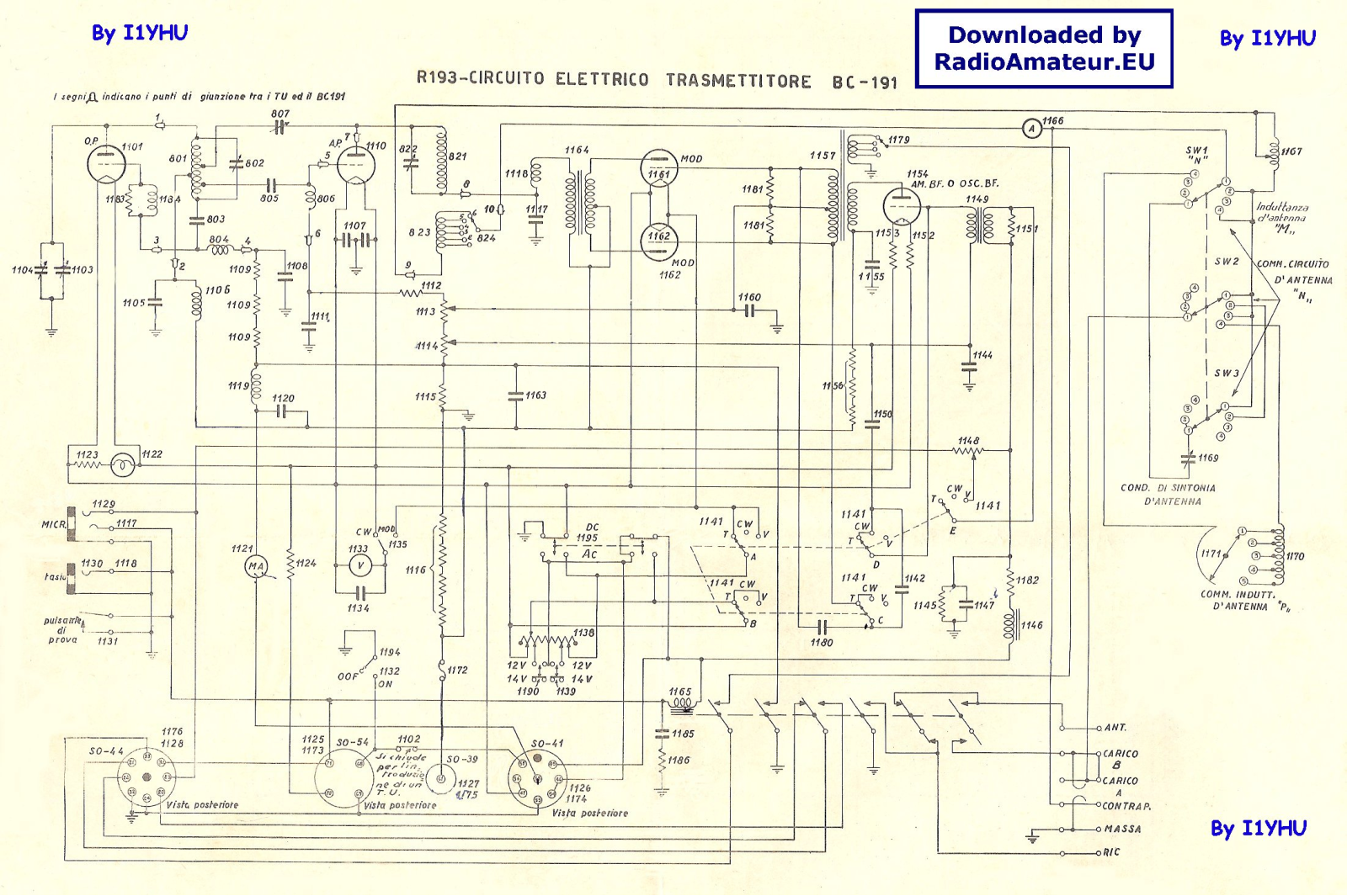 Pozosta BC-191 Schematic