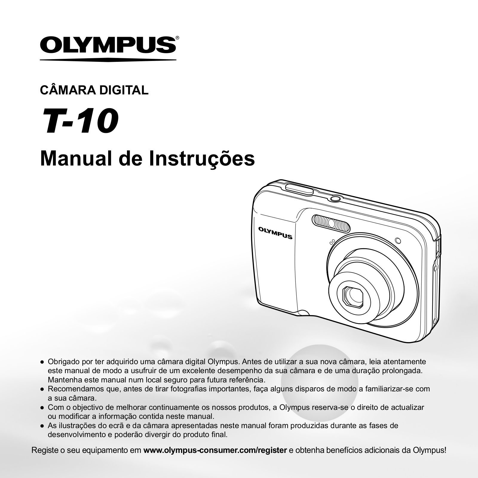 OLYMPUS T-10 User Manual