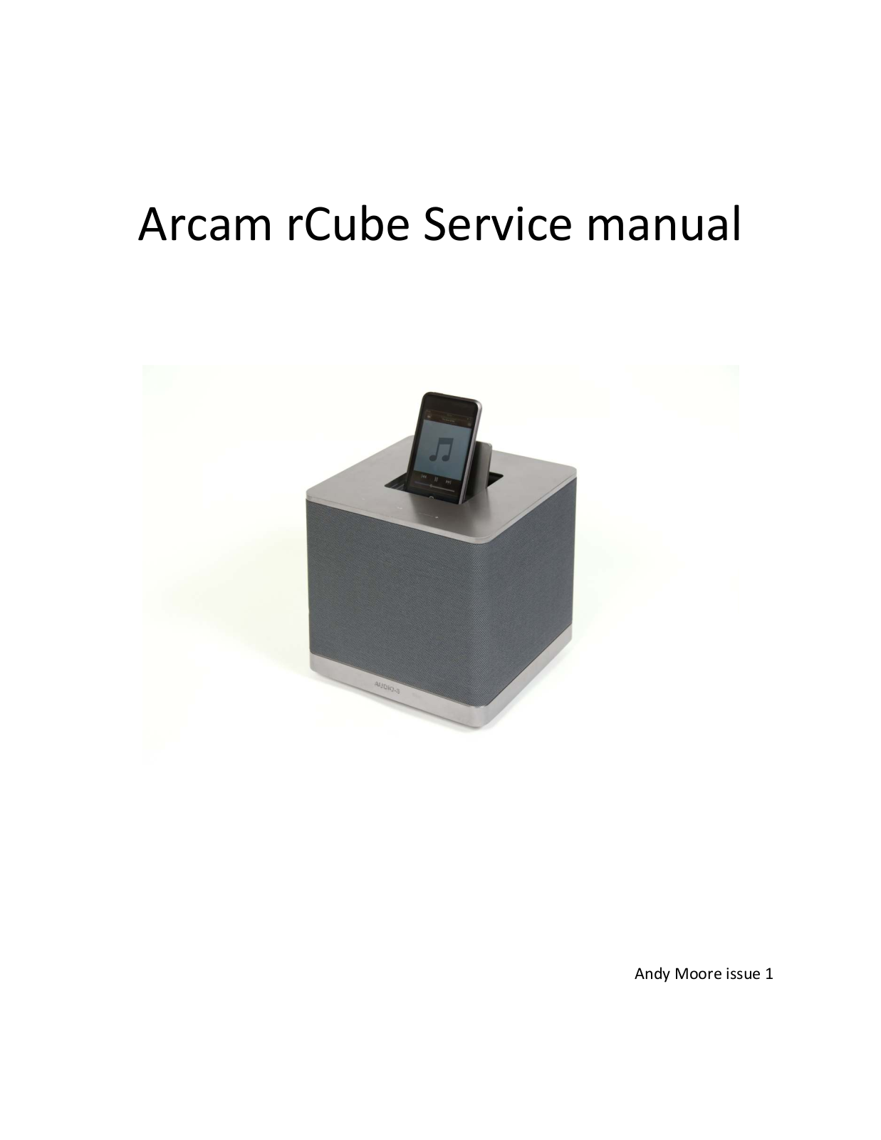 Arcam rCube Schematic