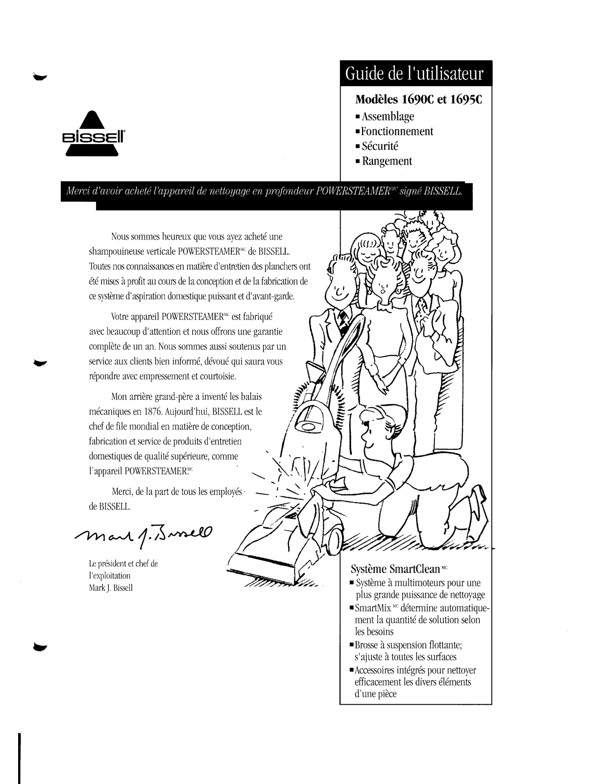 Bissell 1695C, 1690C User Manual