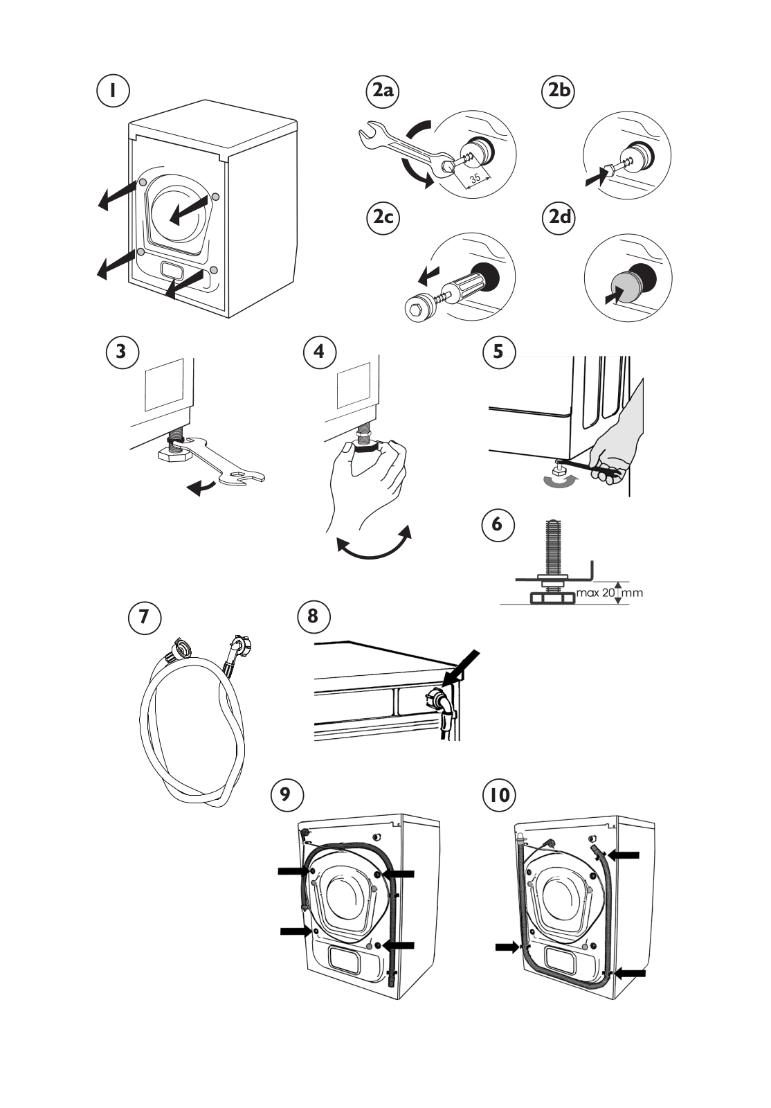 WHIRLPOOL WWDC 6400/1, WWDC 6200/1 User Manual