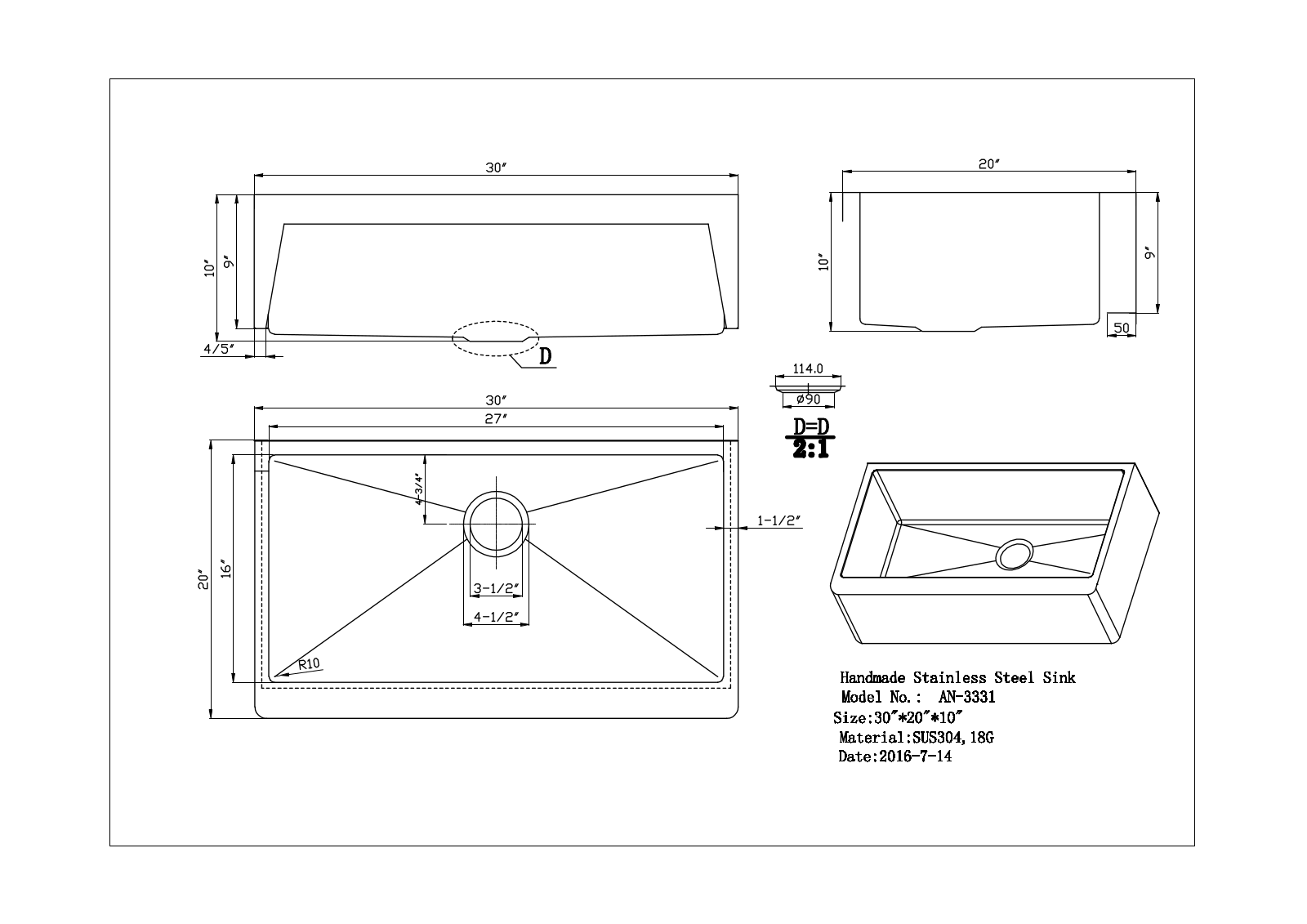 Ancona ACDA1067 Specifications - ManualMachine.com