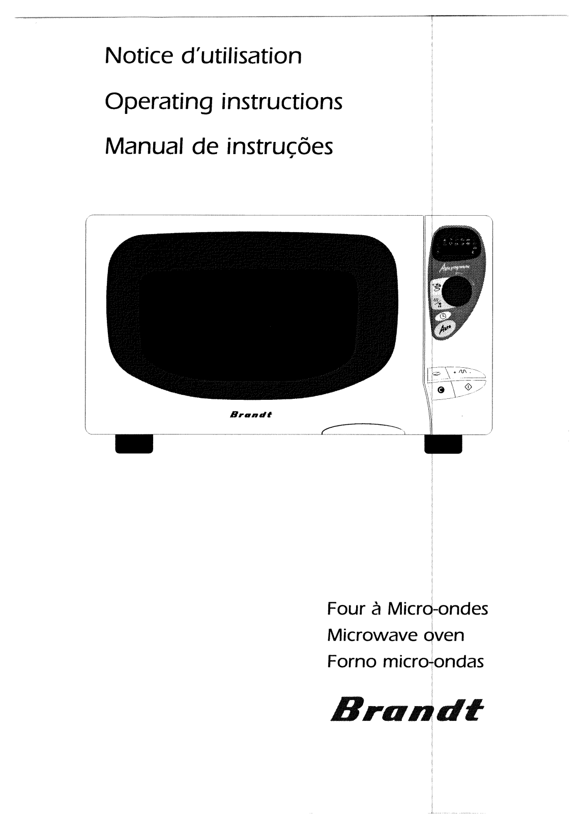 BRANDT MW24EG User Manual