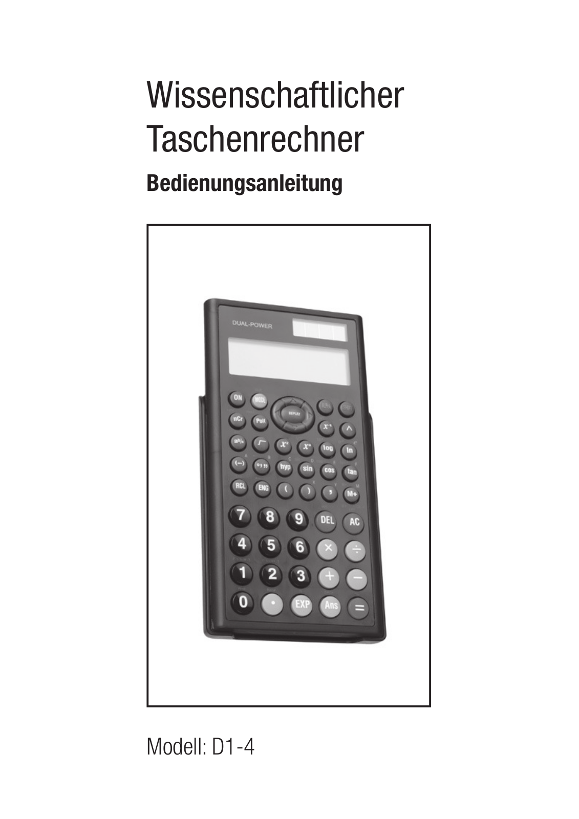 Globaltronics D1-4 User Manual