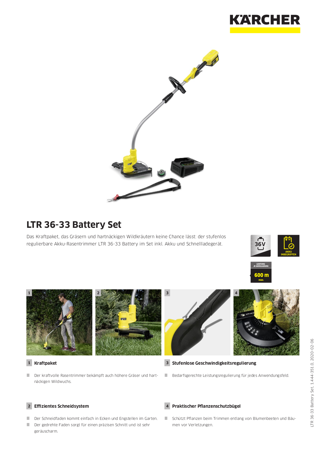 Kärcher LTR 36-33 Battery Set User Manual