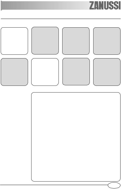 Zanussi ZXS636TX User Manual