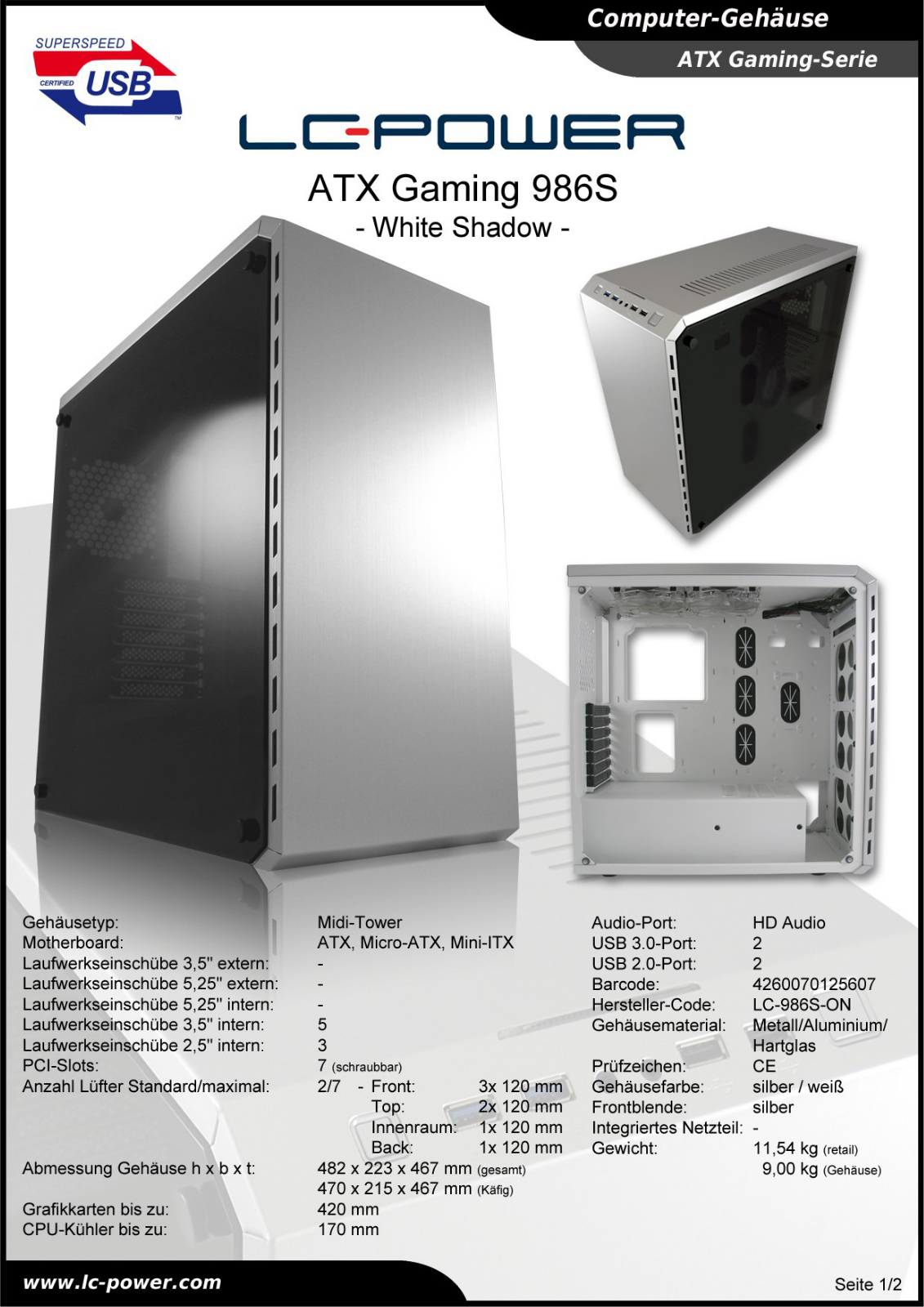 LC-Power LC-986S-ON User Manual