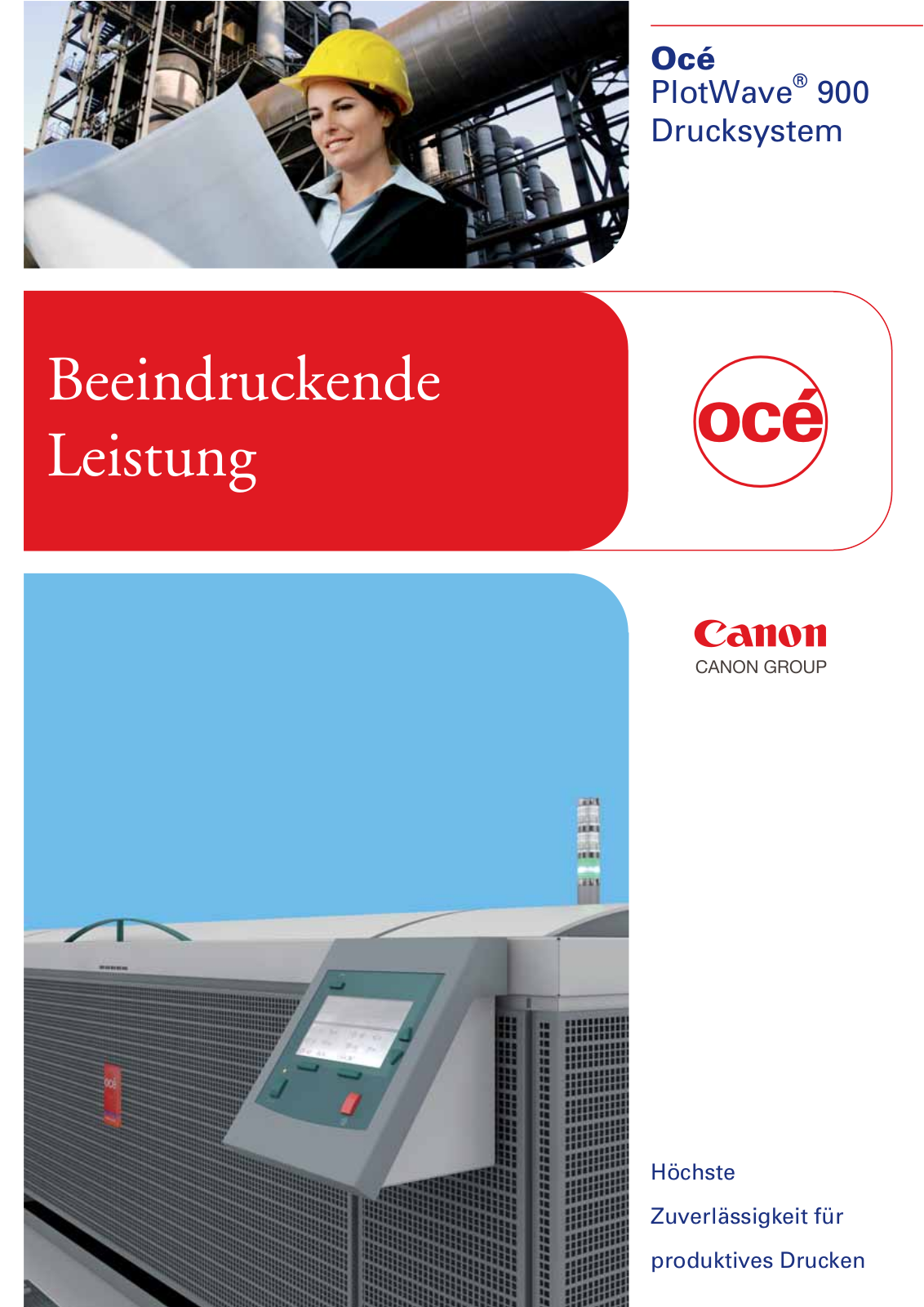 Canon OCE PLOTWAVE 900 BROCHURE