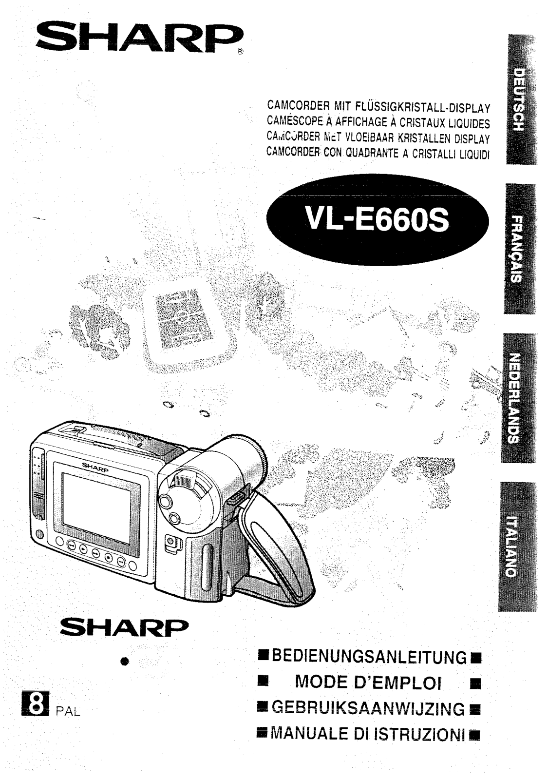 Sharp VL-E660S User Manual