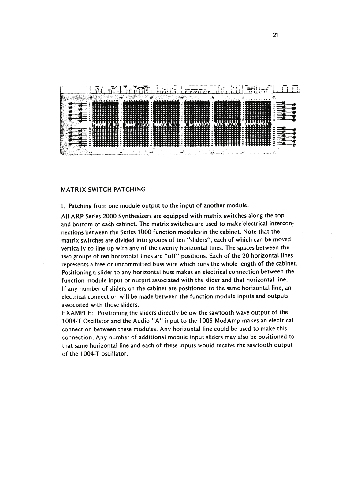 Arp 2500 User Manual