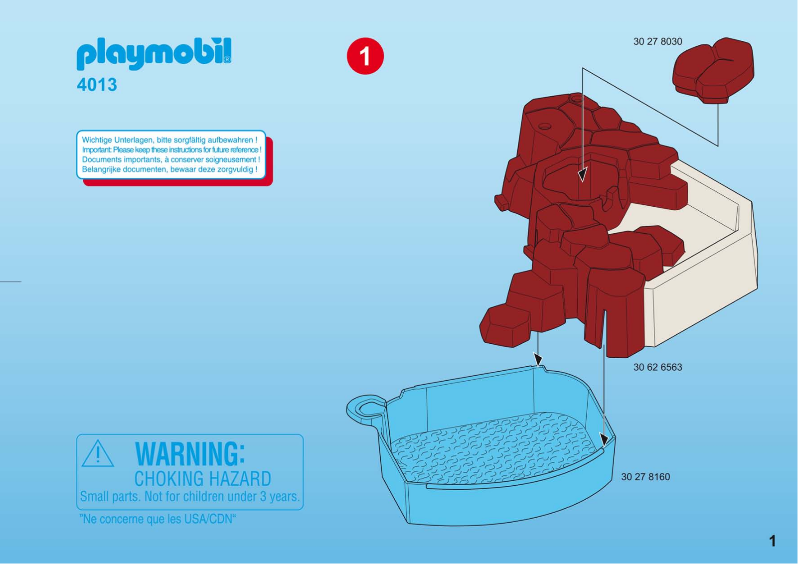 Playmobil 4013 Instructions