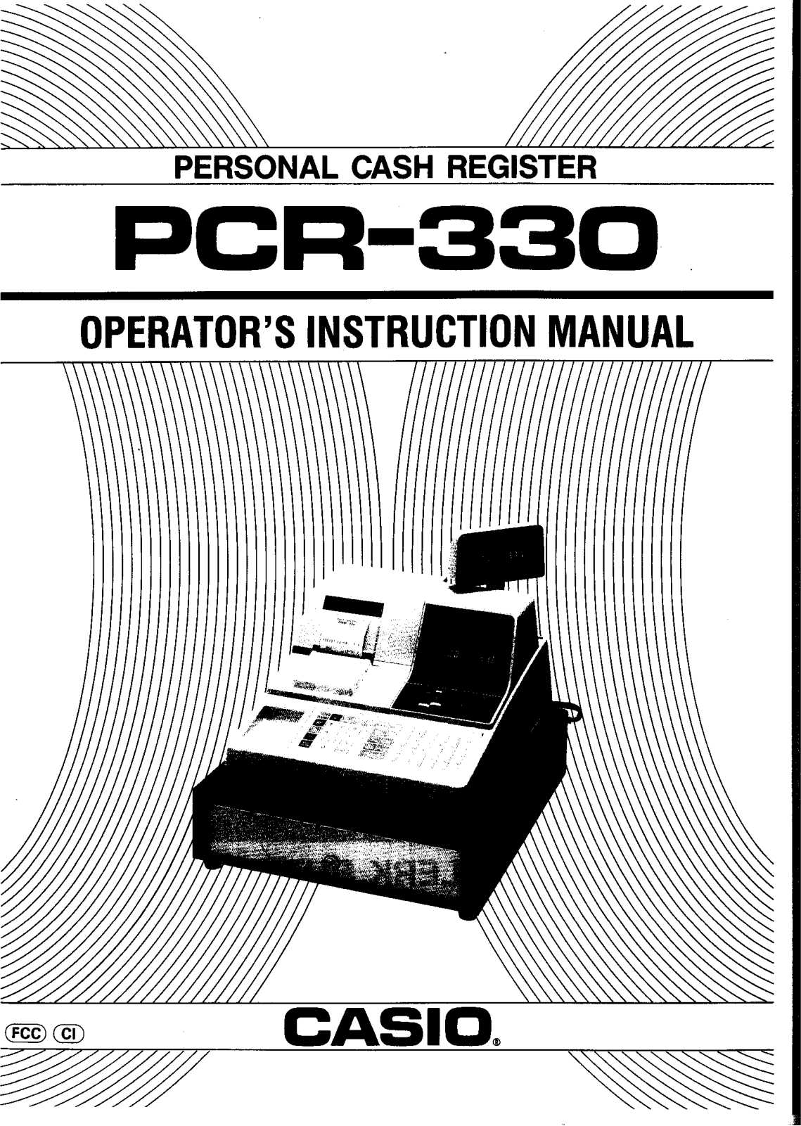 Casio PCR-330 Owner's Manual
