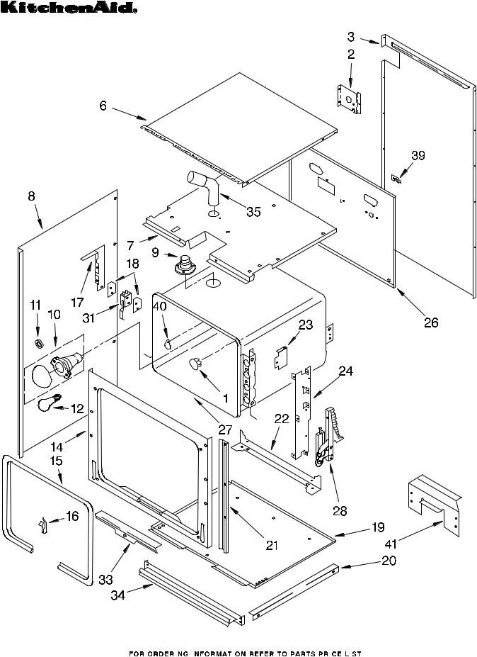 KitchenAid KEBS276BWH2 Parts List