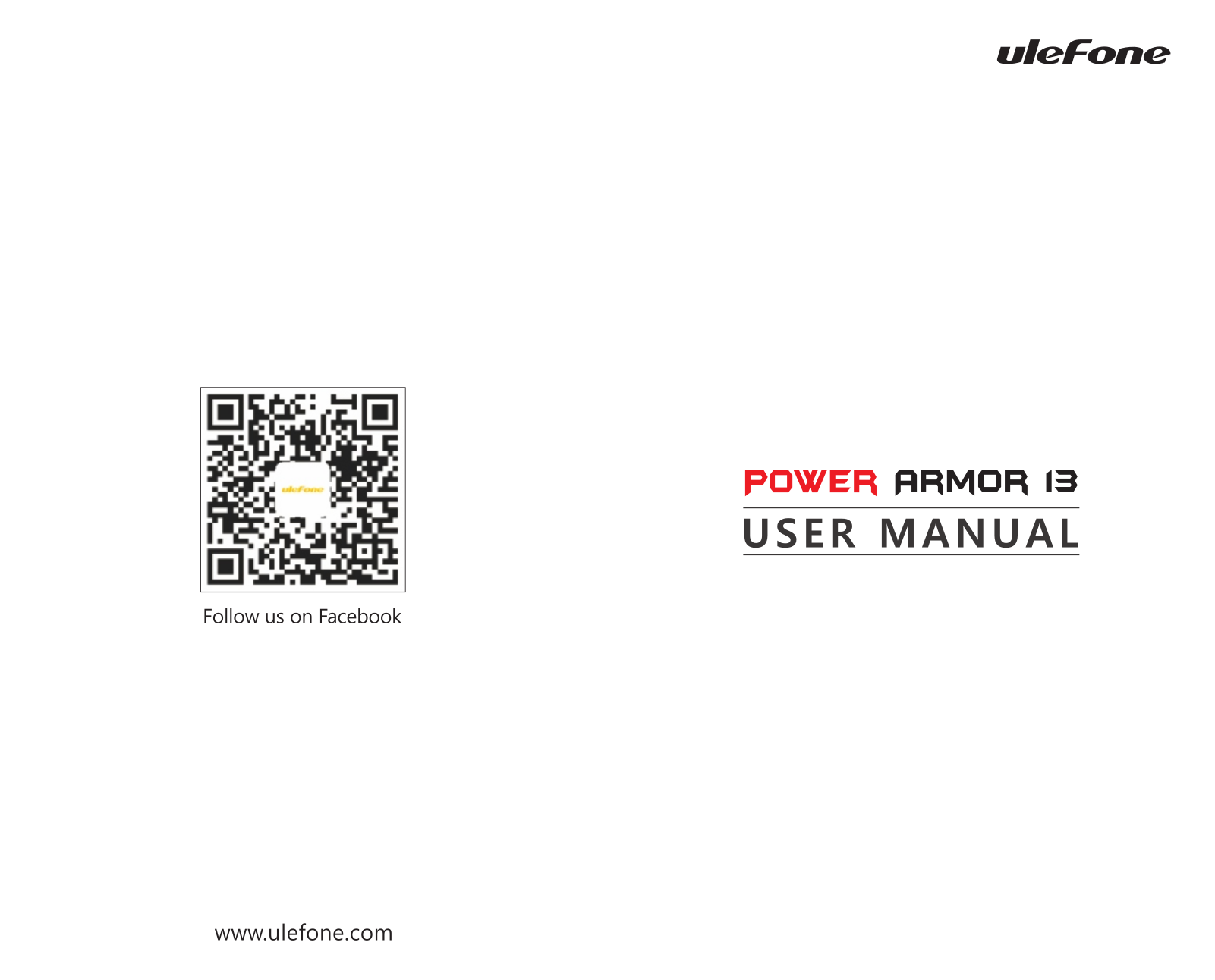 Ulefone Power Armor 13 User Manual