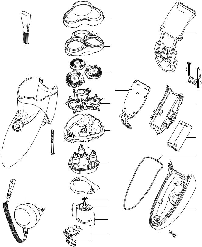 Philips HQ8845 Service Manual