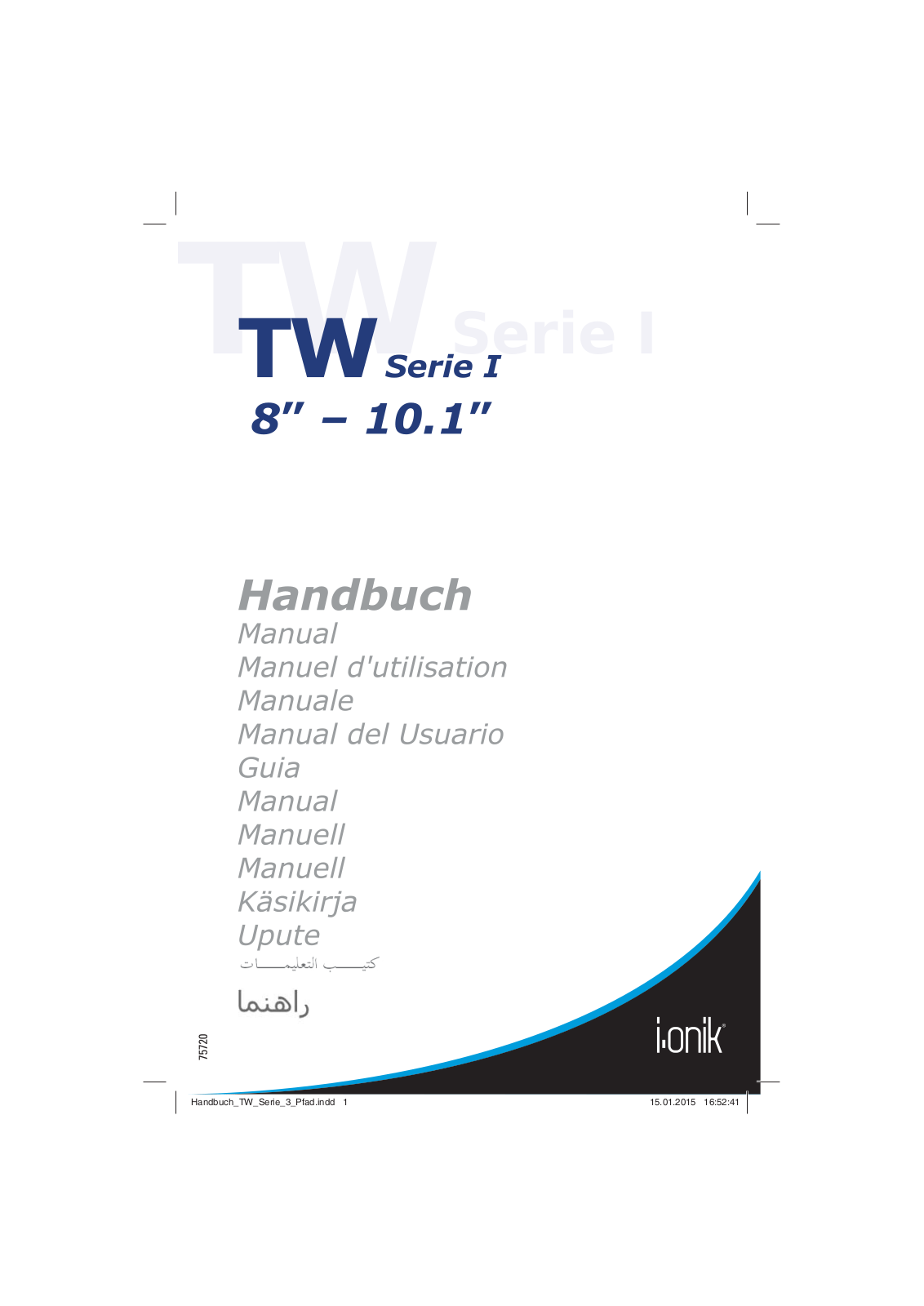 Xie He Kong TU W1402A, TU W8402A User Manual