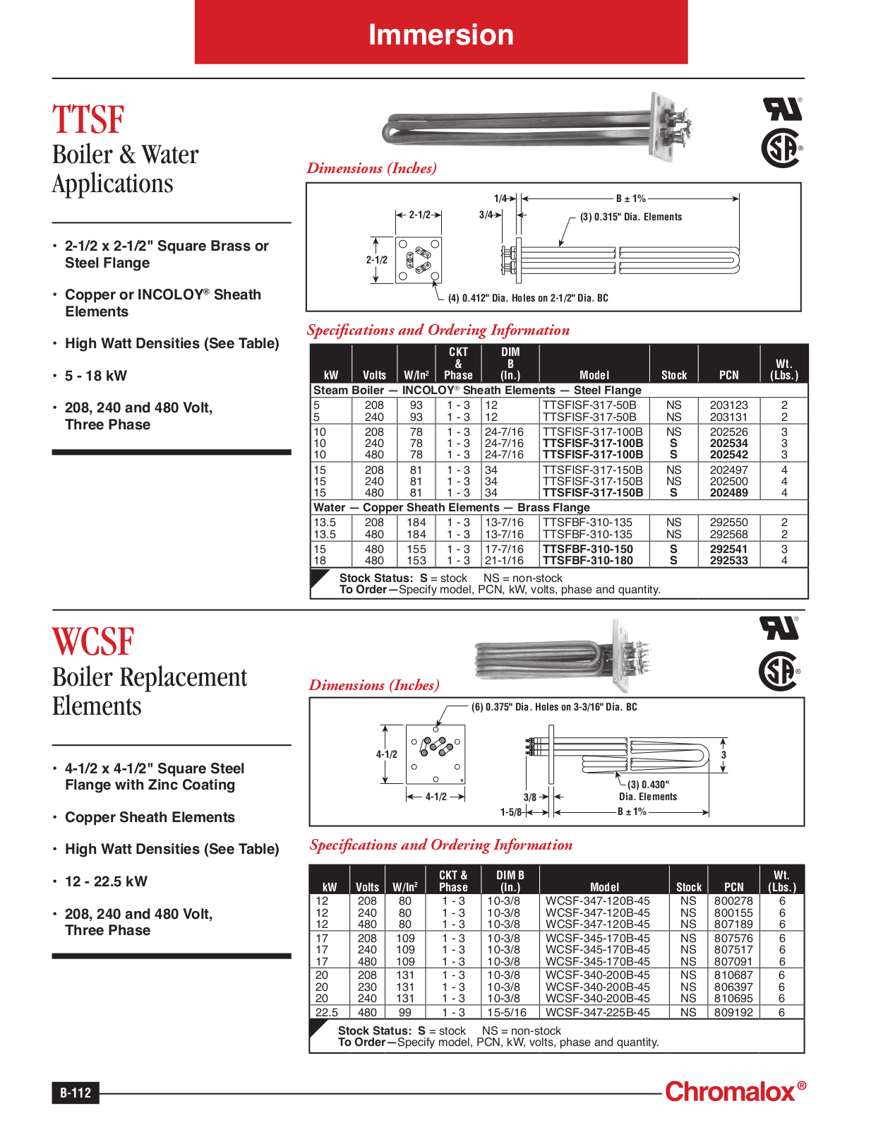 Chromalox ARMTO Catalog Page