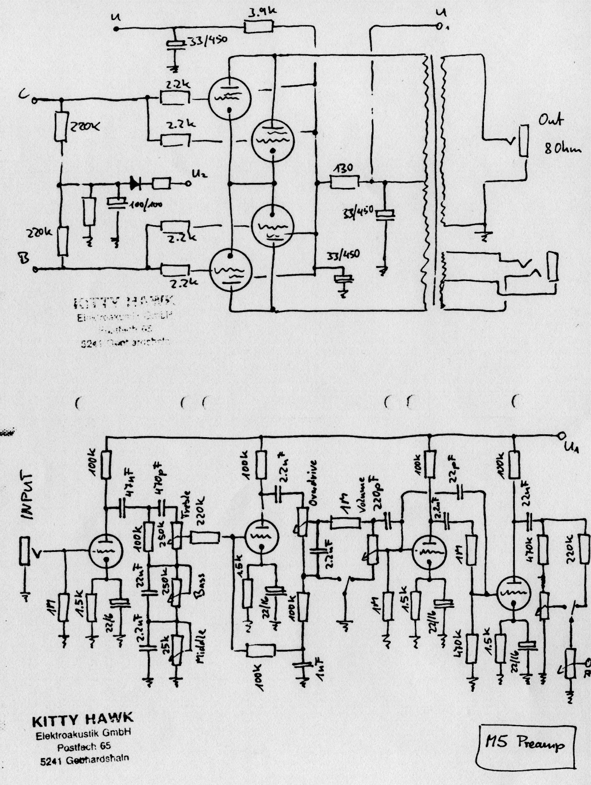 Kittyhawk m5 schematic