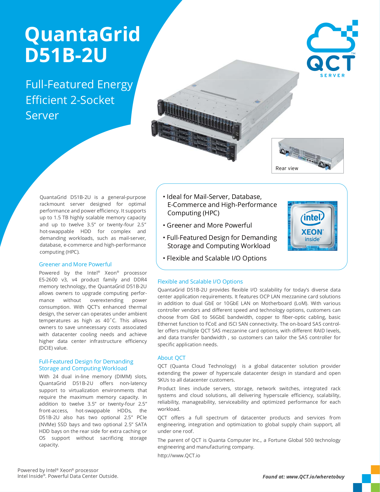 QCT 1S2BZZZ000N Product Data Sheet