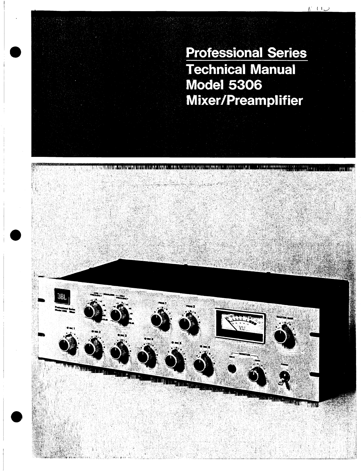 JBL 5306 Service Manual