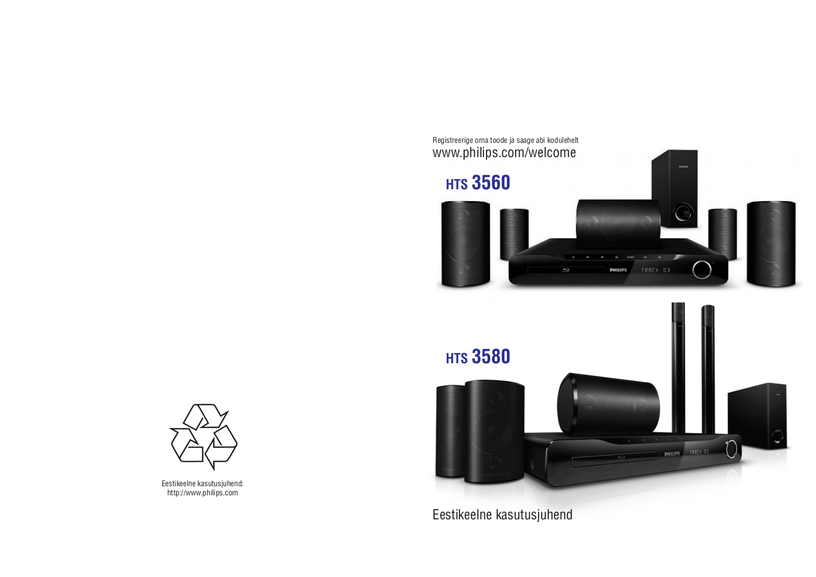 PHILIPS HTS3580, HTS3560 User Manual