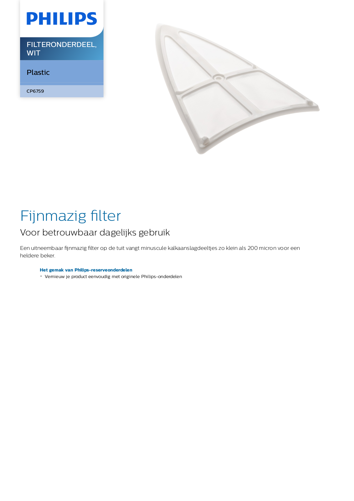 Philips CP6759/01 Leaflet - ManualMachine.com