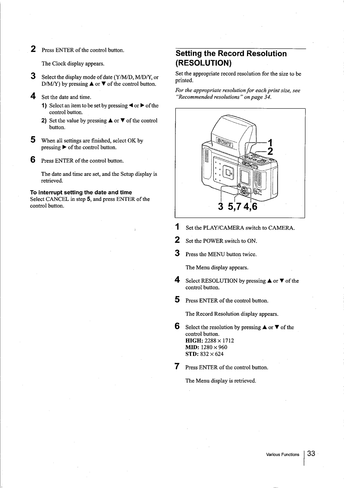 Sony DKCC200X Users Manual