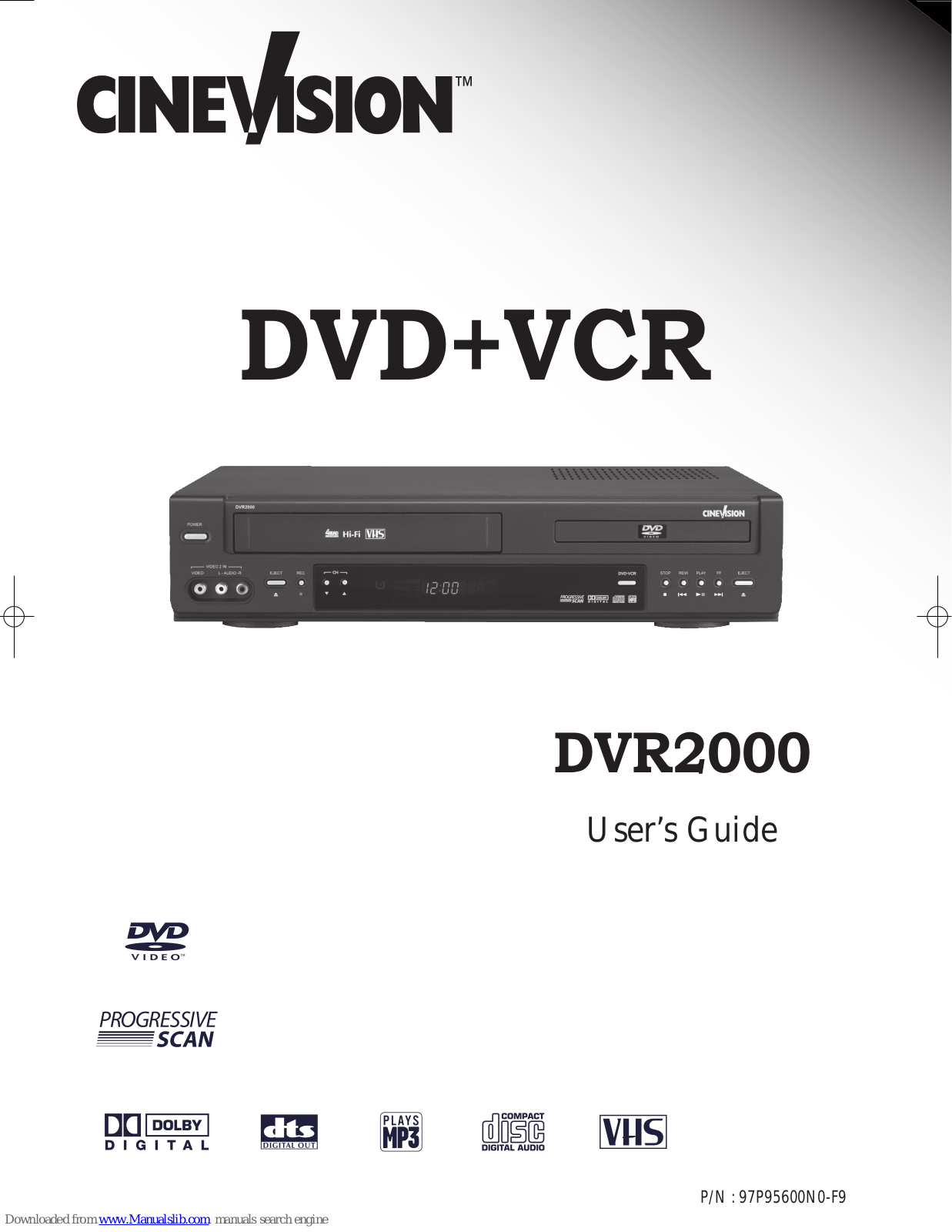 cineVision DVR2000 User Manual - ManualMachine.com
