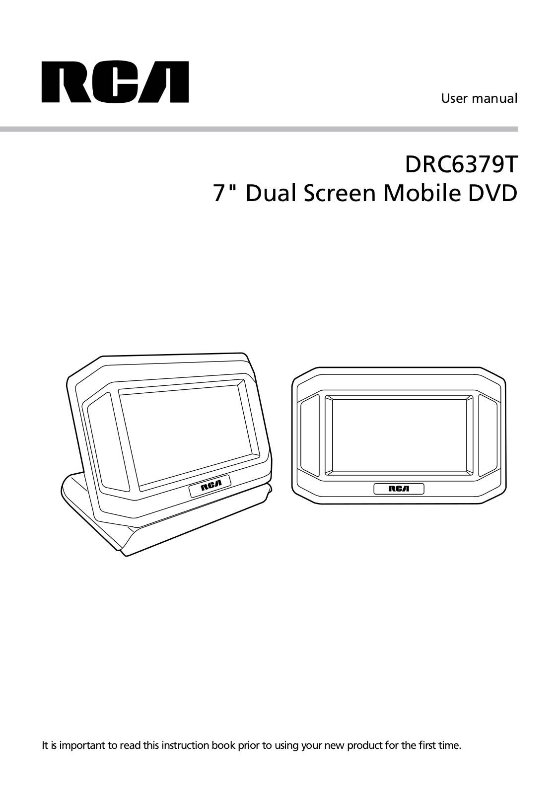 RCA DRC6379T User Manual