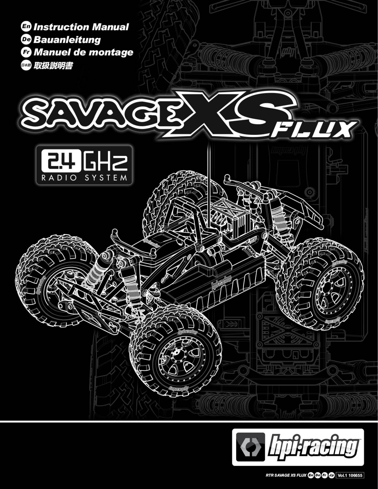 HPI Racing Savage XS flux User guide