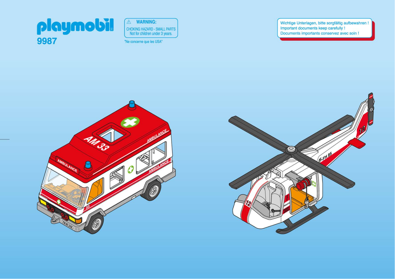 Playmobil 9987 Instructions