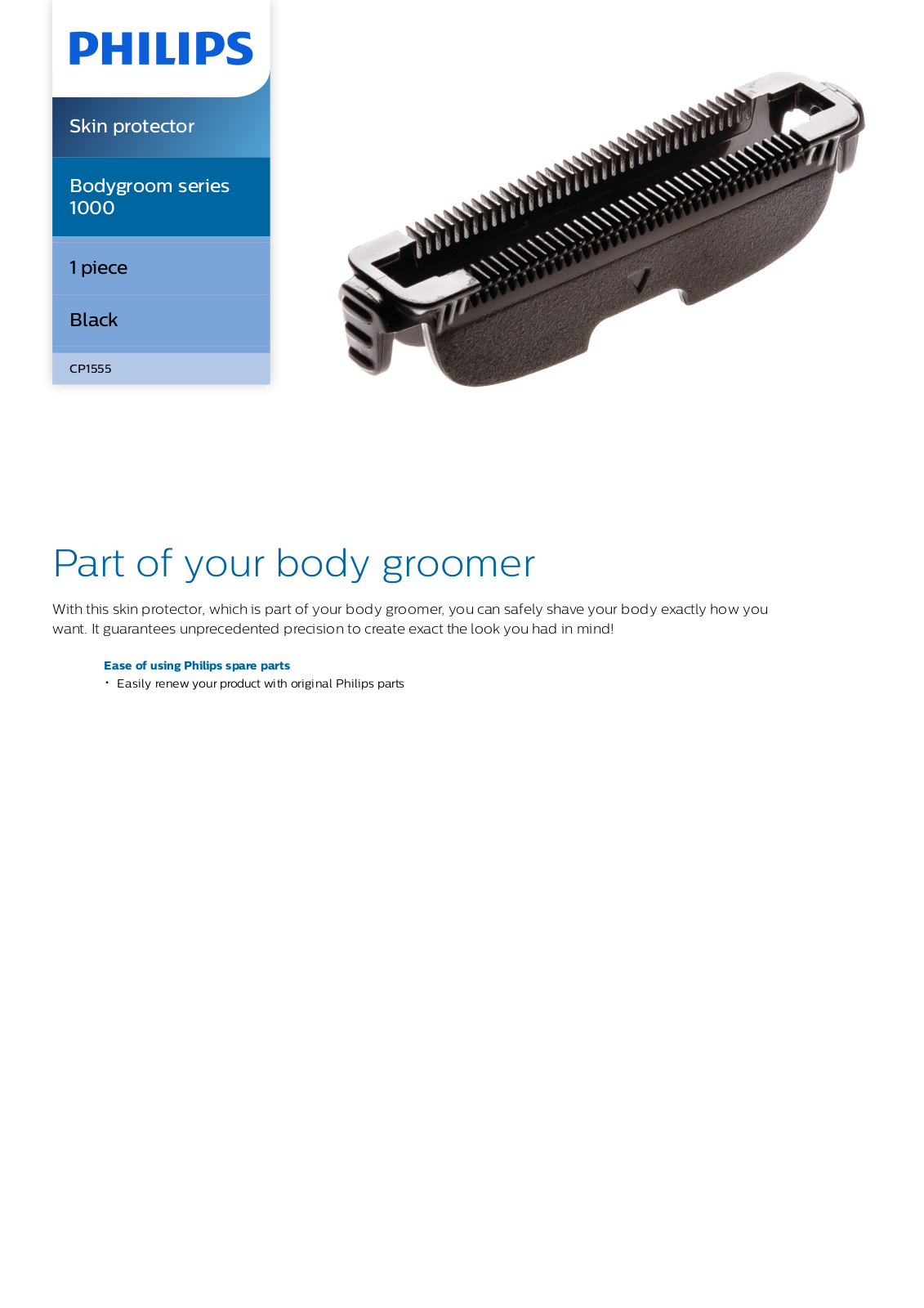 Philips CP1555/01 leaflet - ManualMachine.com