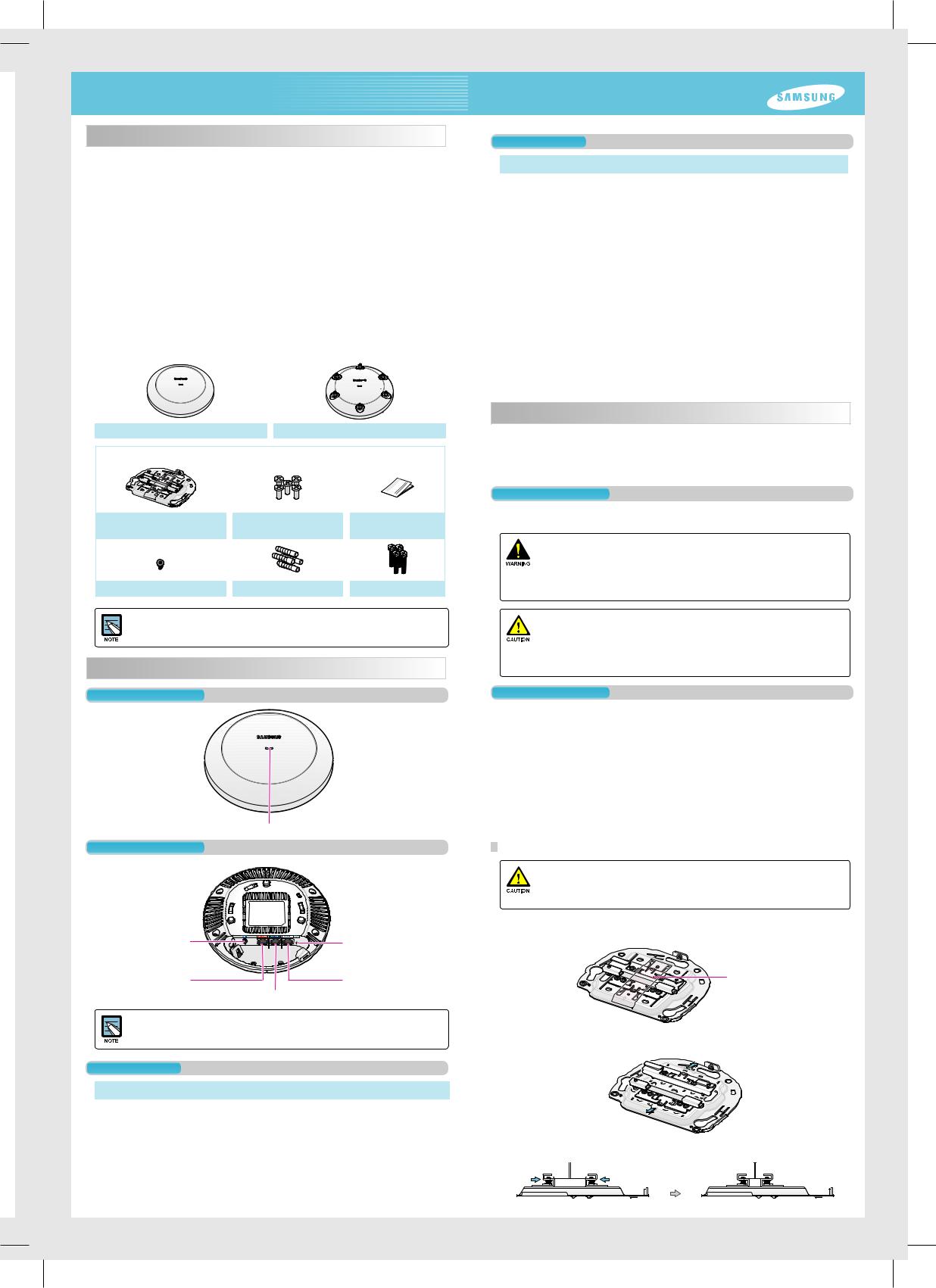 Samsung WEA504I Users Manual