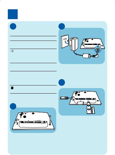 Philips SPF2107, SPF2207, SPF2007 Getting Started Guide