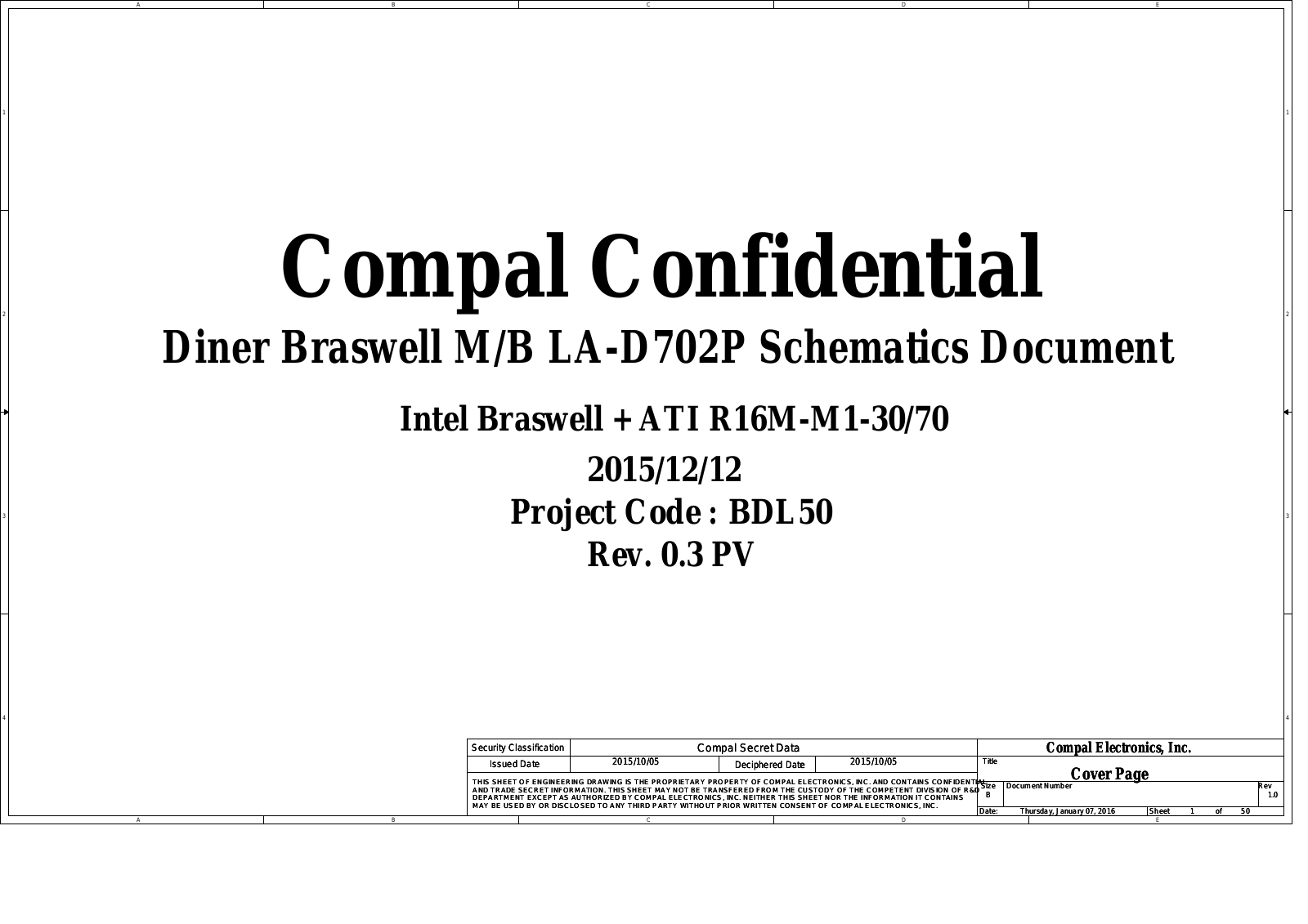 HP 15-AY Schematics