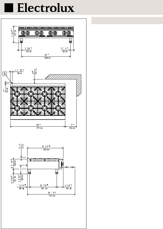 Electrolux ACG48(169003) General Manual