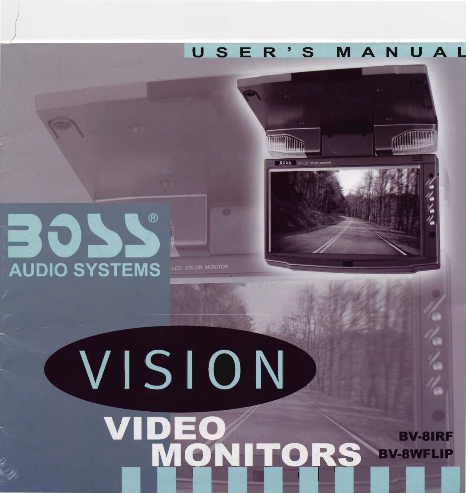 Boss Audio BV-8IRF, BV-8WFLIP Owner Manual