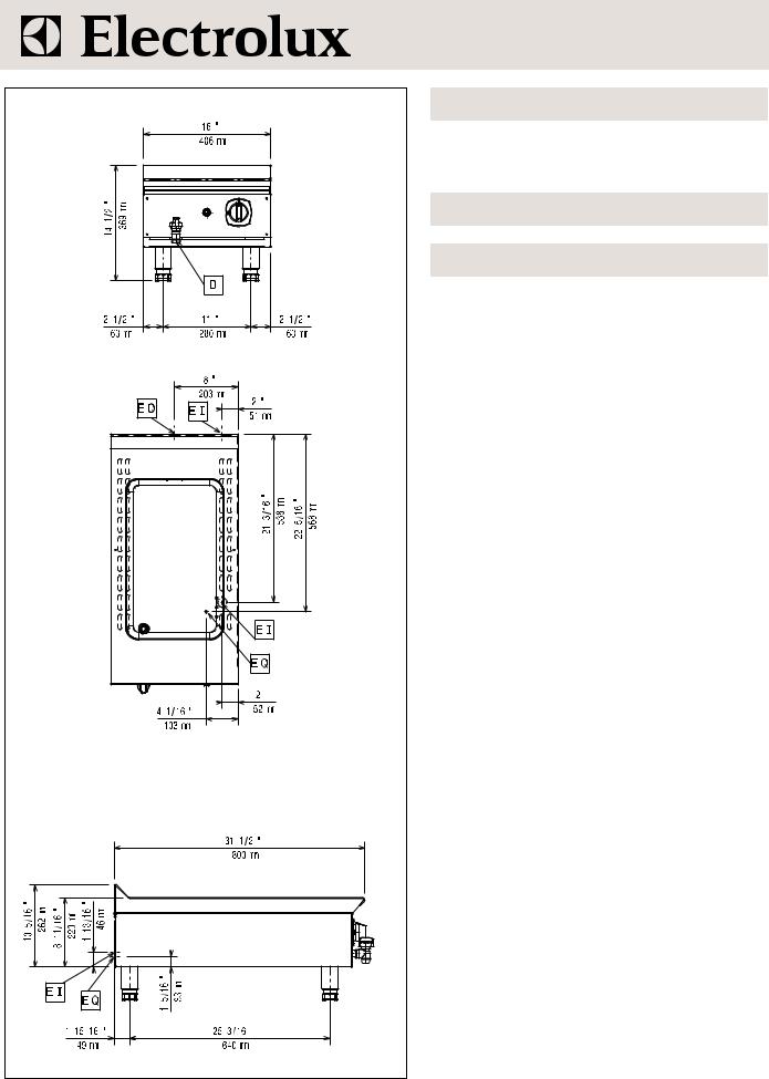 Electrolux ABE16(169027) General Manual