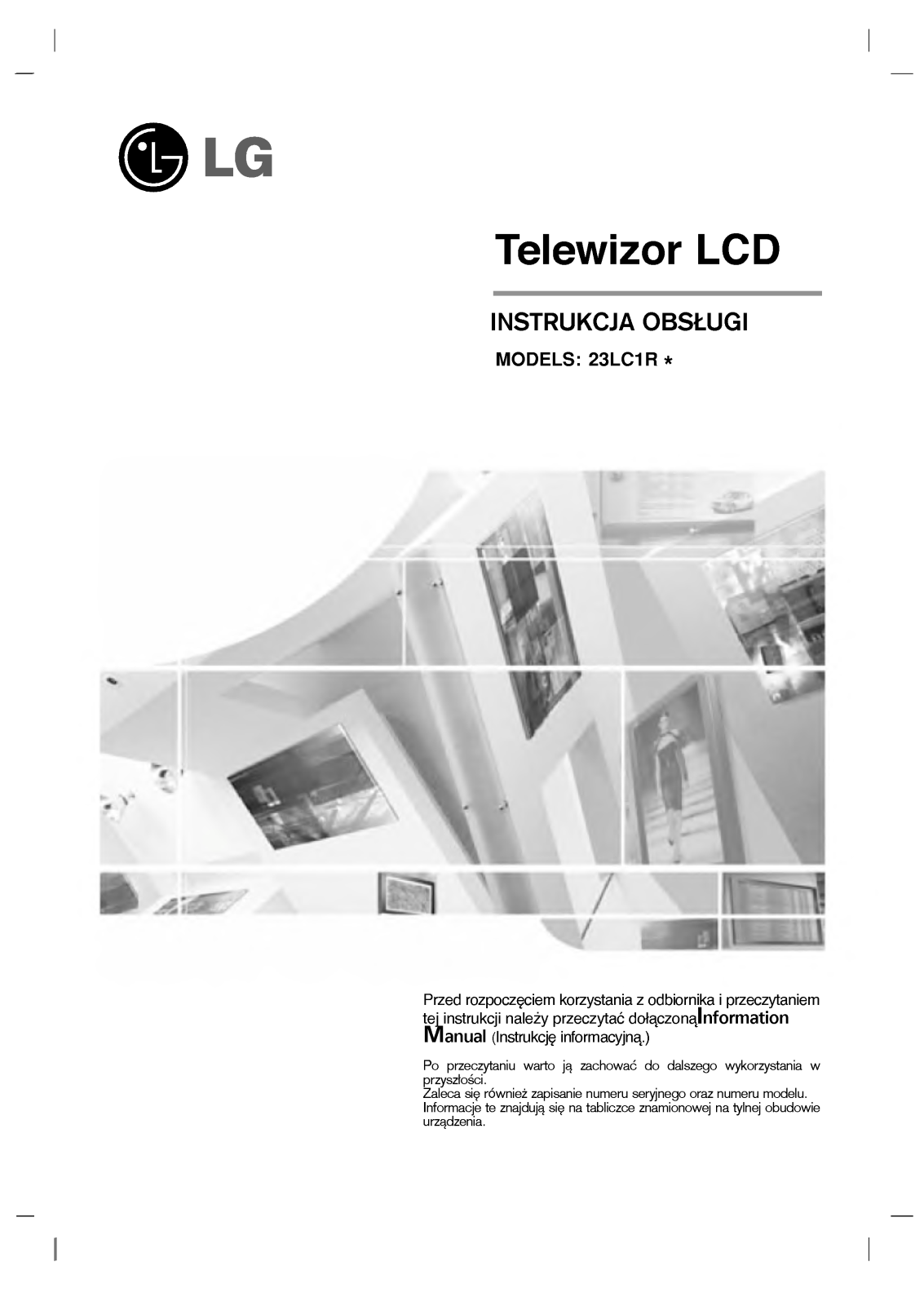 Lg 23LC1R User Manual