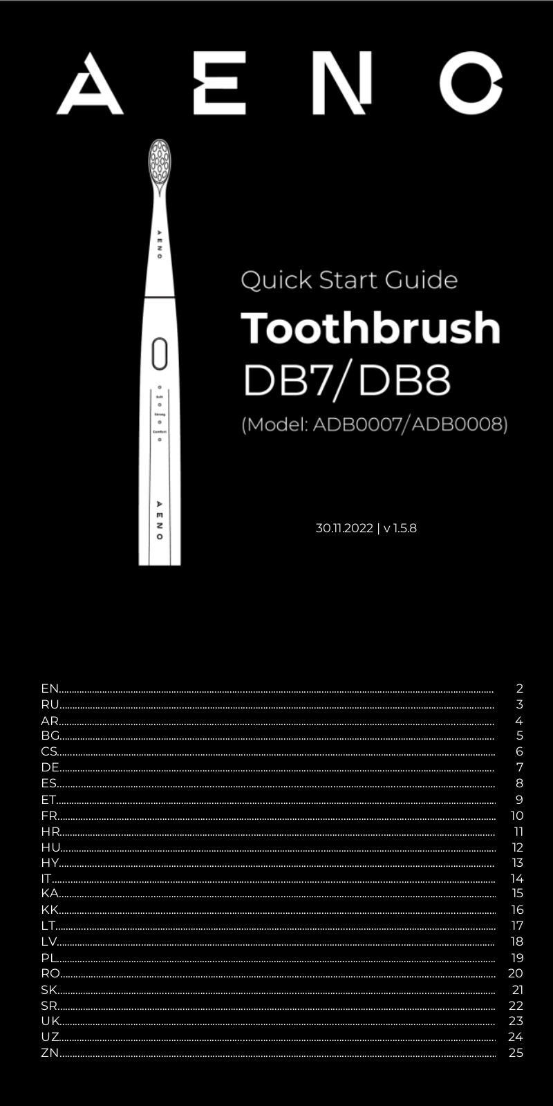 AENO DB7, DB8 User guide - ManualMachine.com