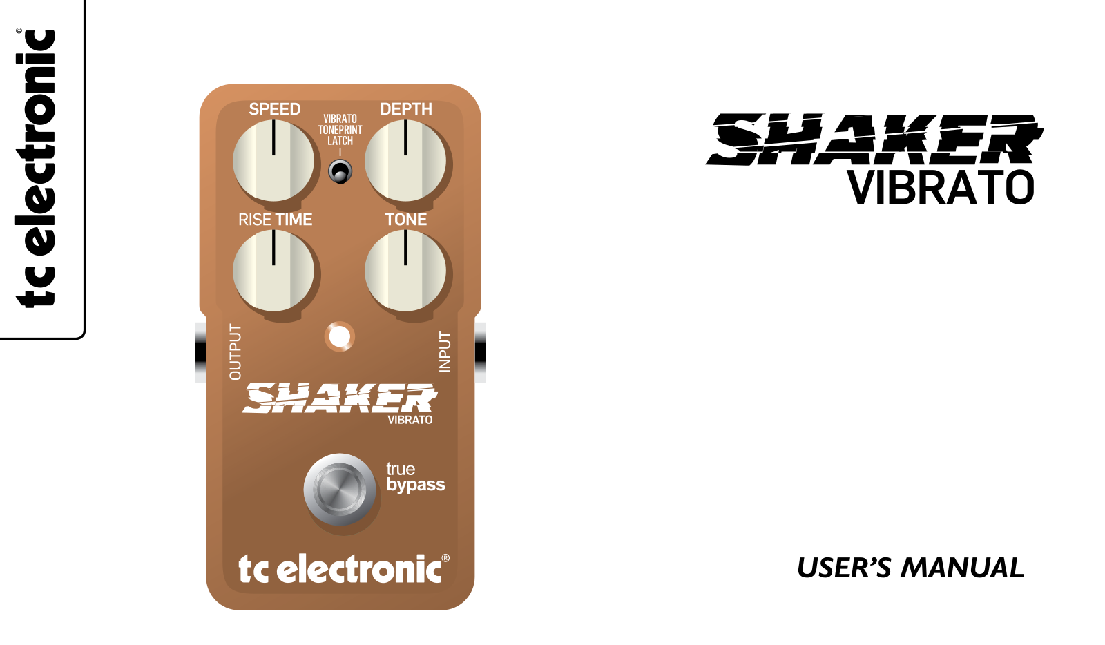 TC Electronic Shaker Vibrato User Manual