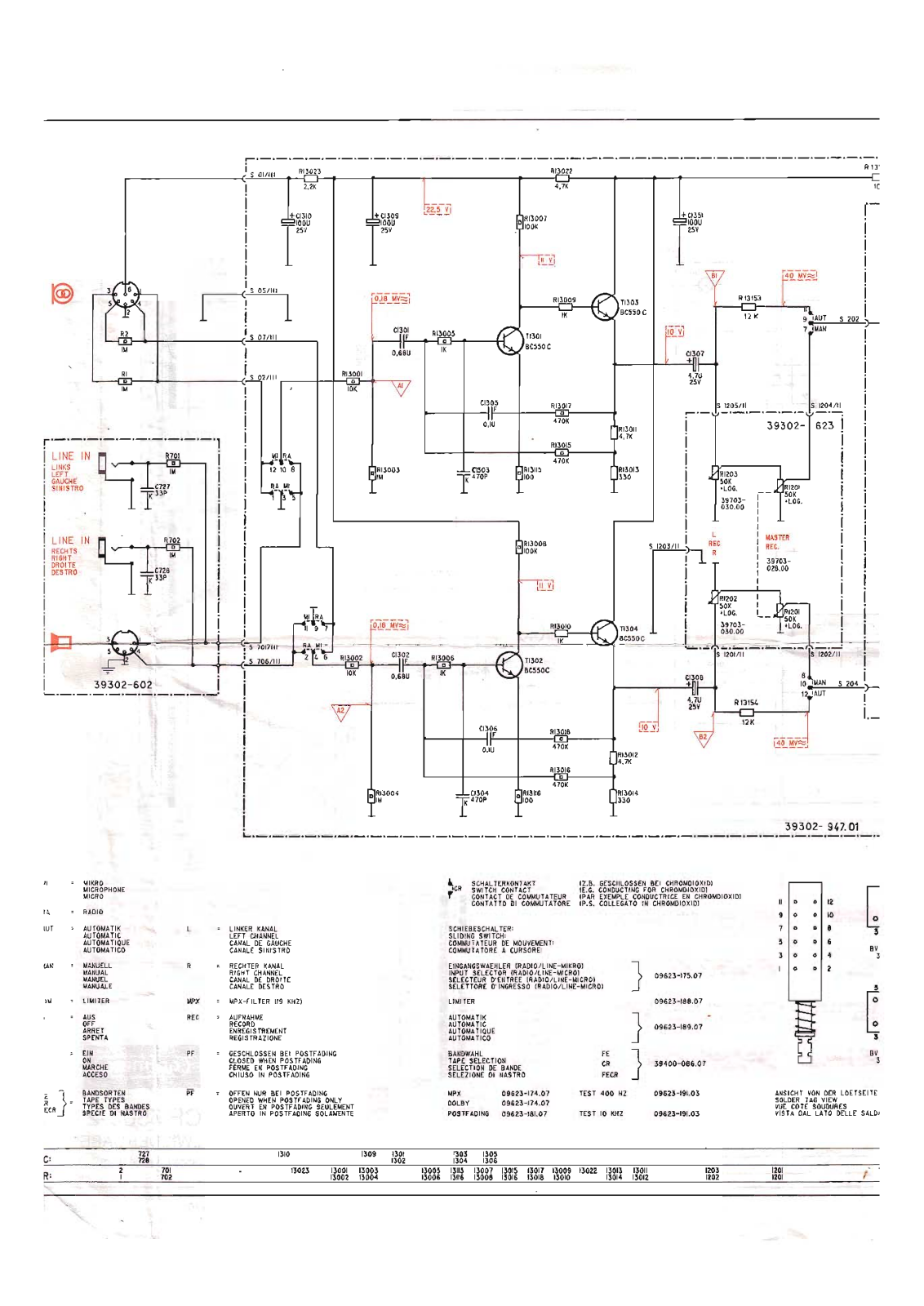 Grundig CF-5500-Mk2 Schematic