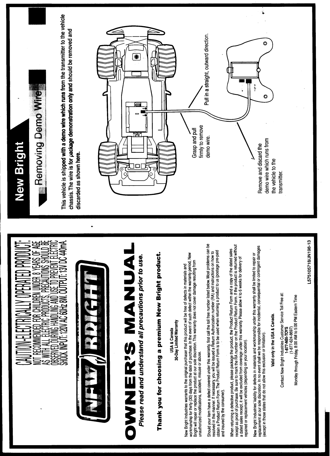 New Bright Co G21H2, G21H2 2 User Manual