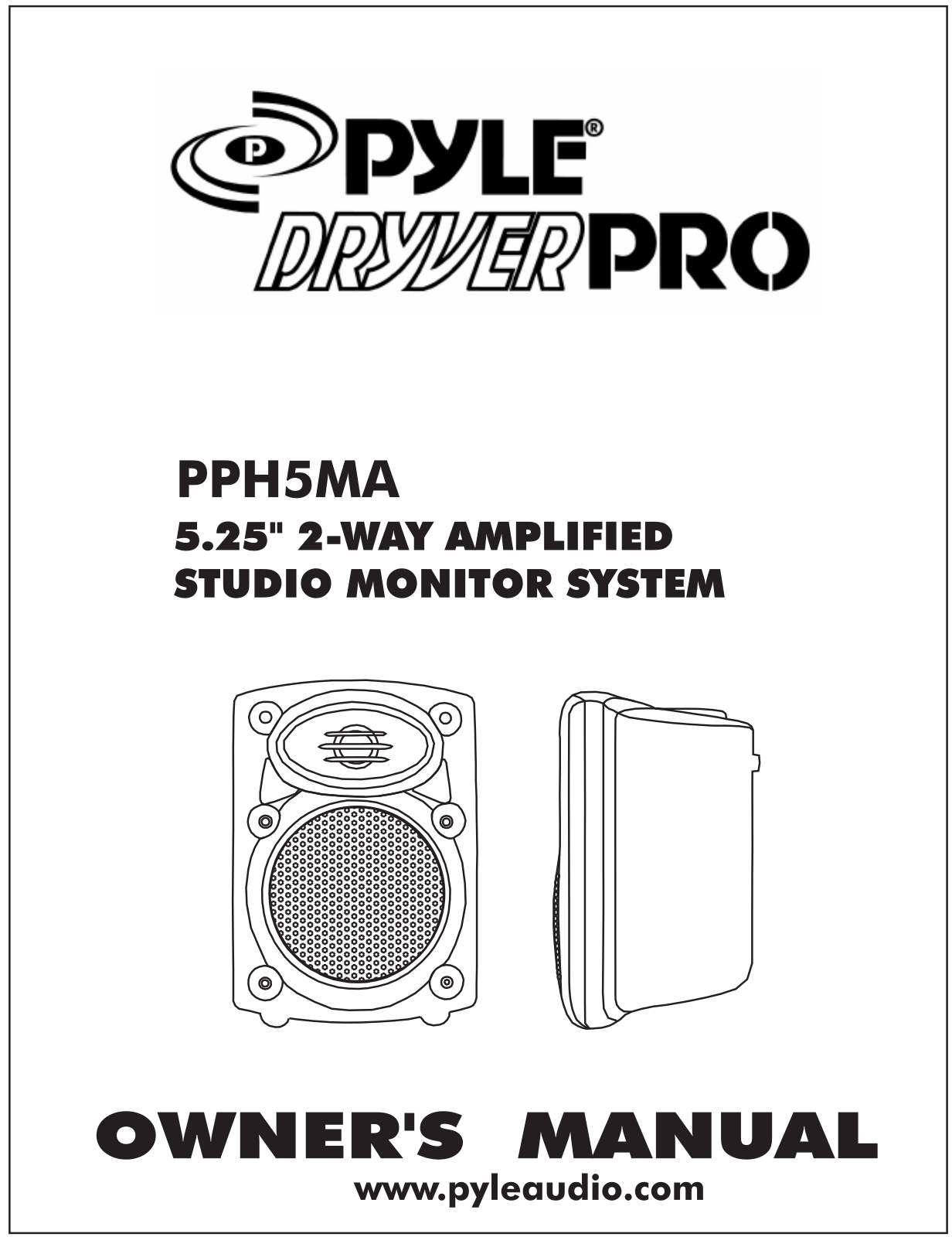 PYLE Audio PPH5MA User Manual