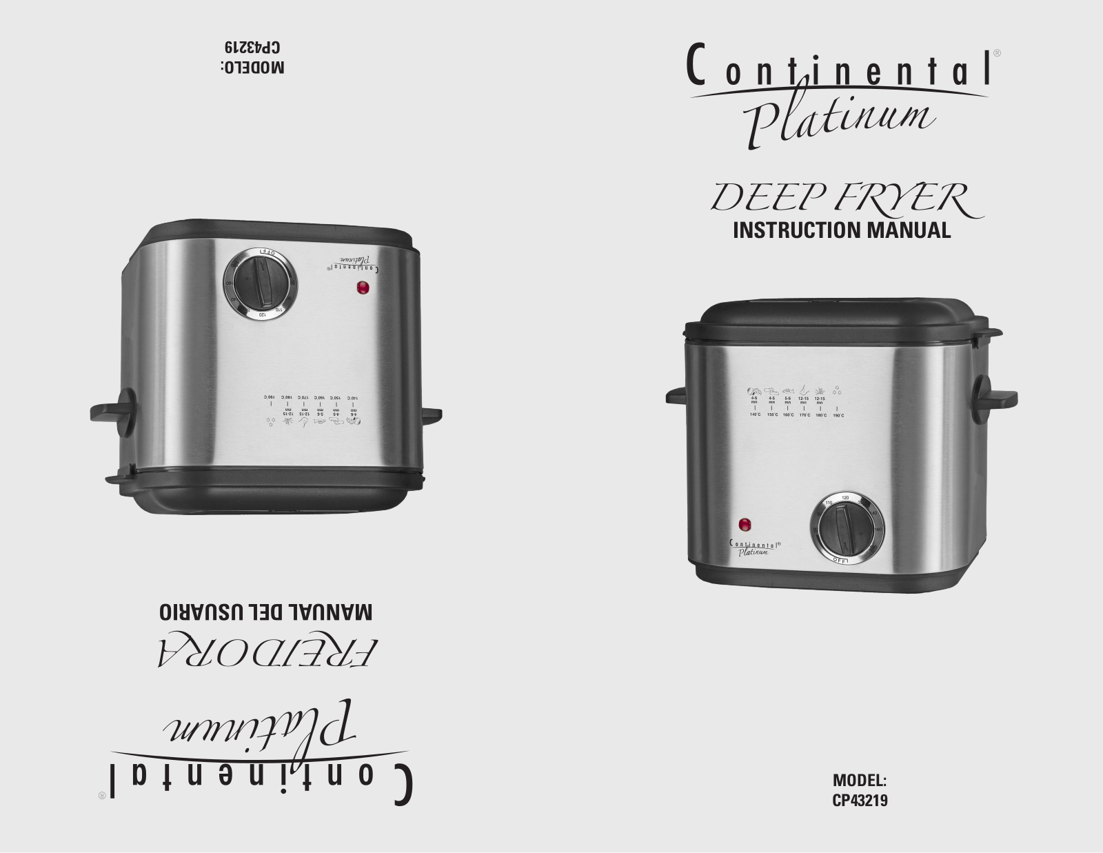Continental Platinum CP43219 User Manual