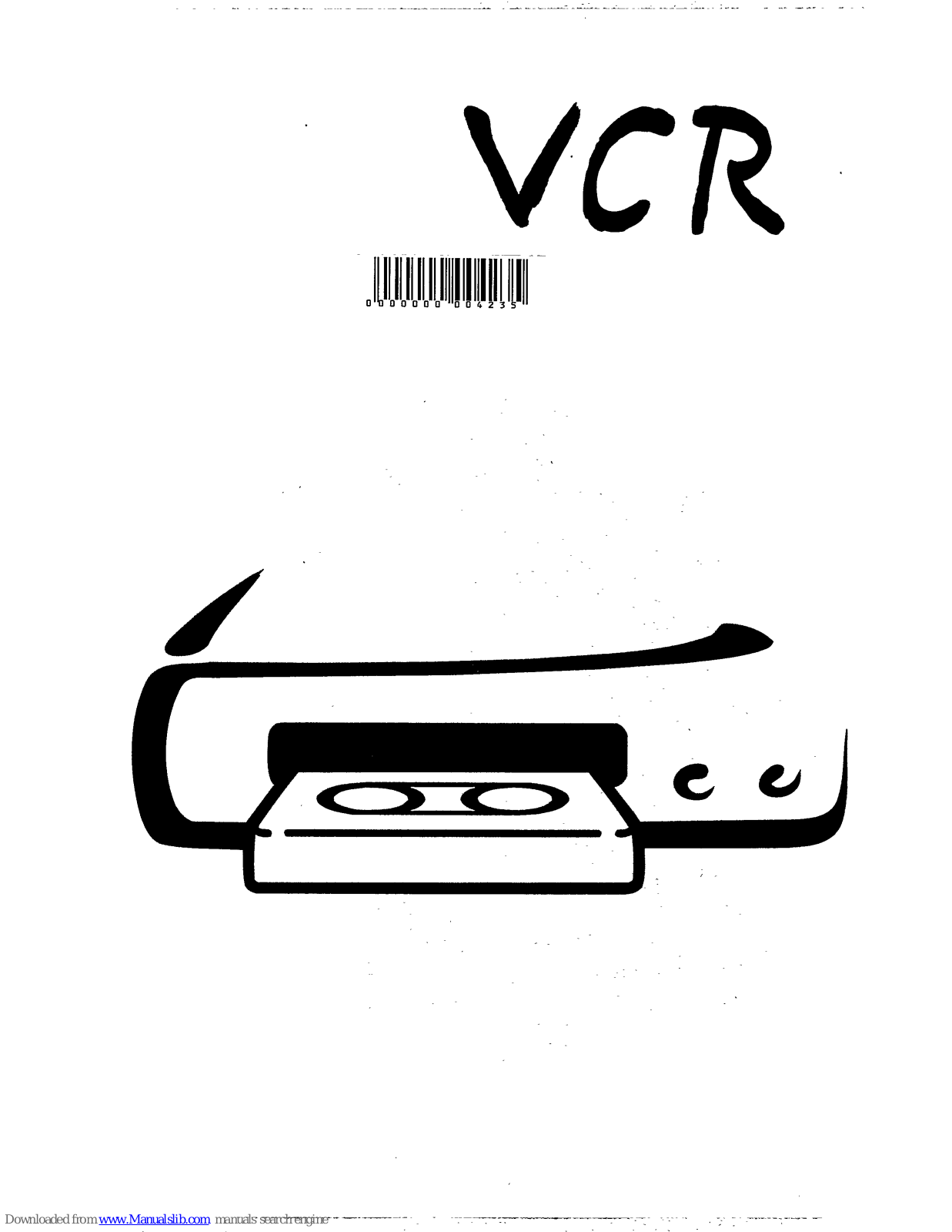 Philips DV105/05 Operating Instructions Manual