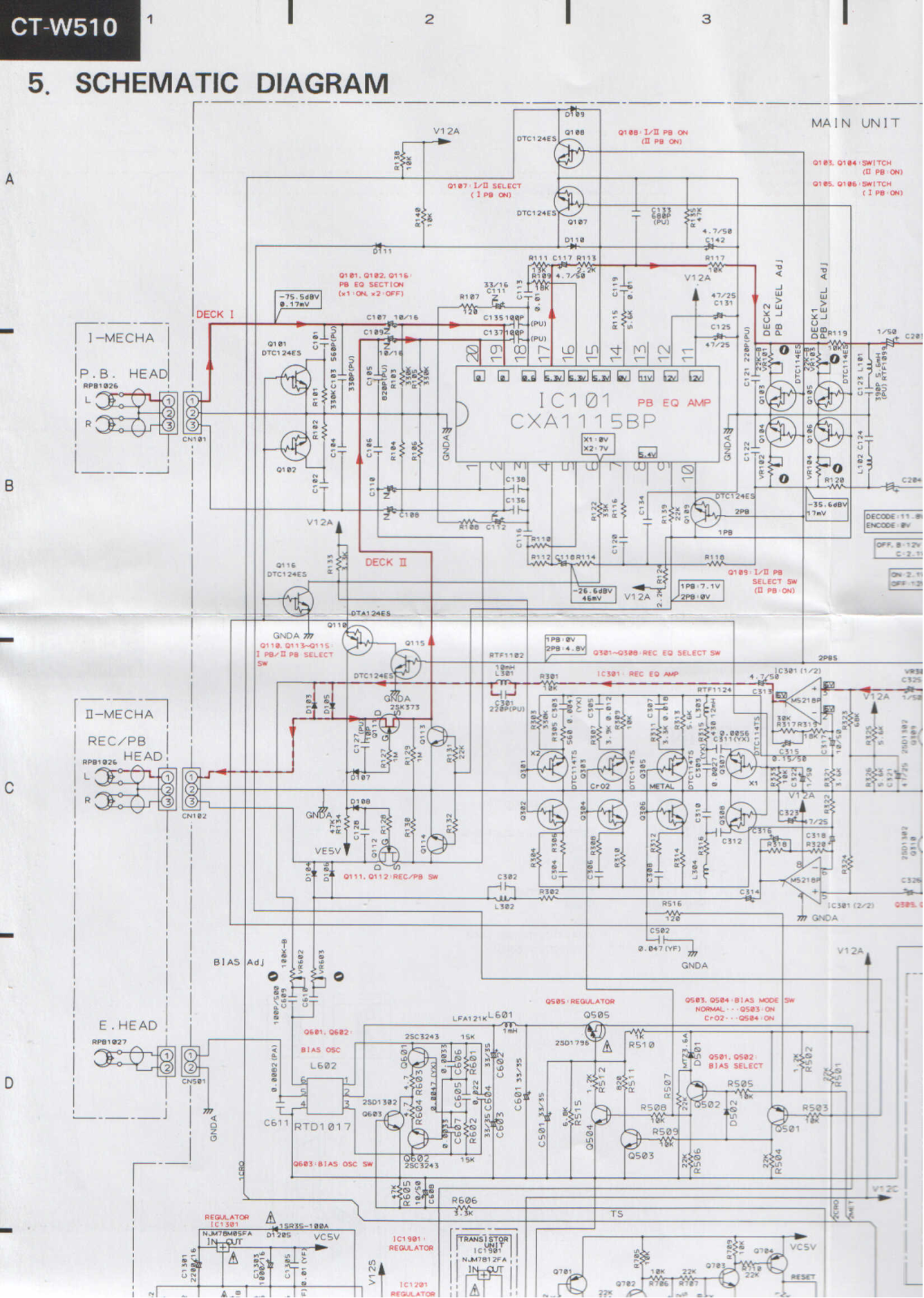 Pioneer CTW-510 Service manual