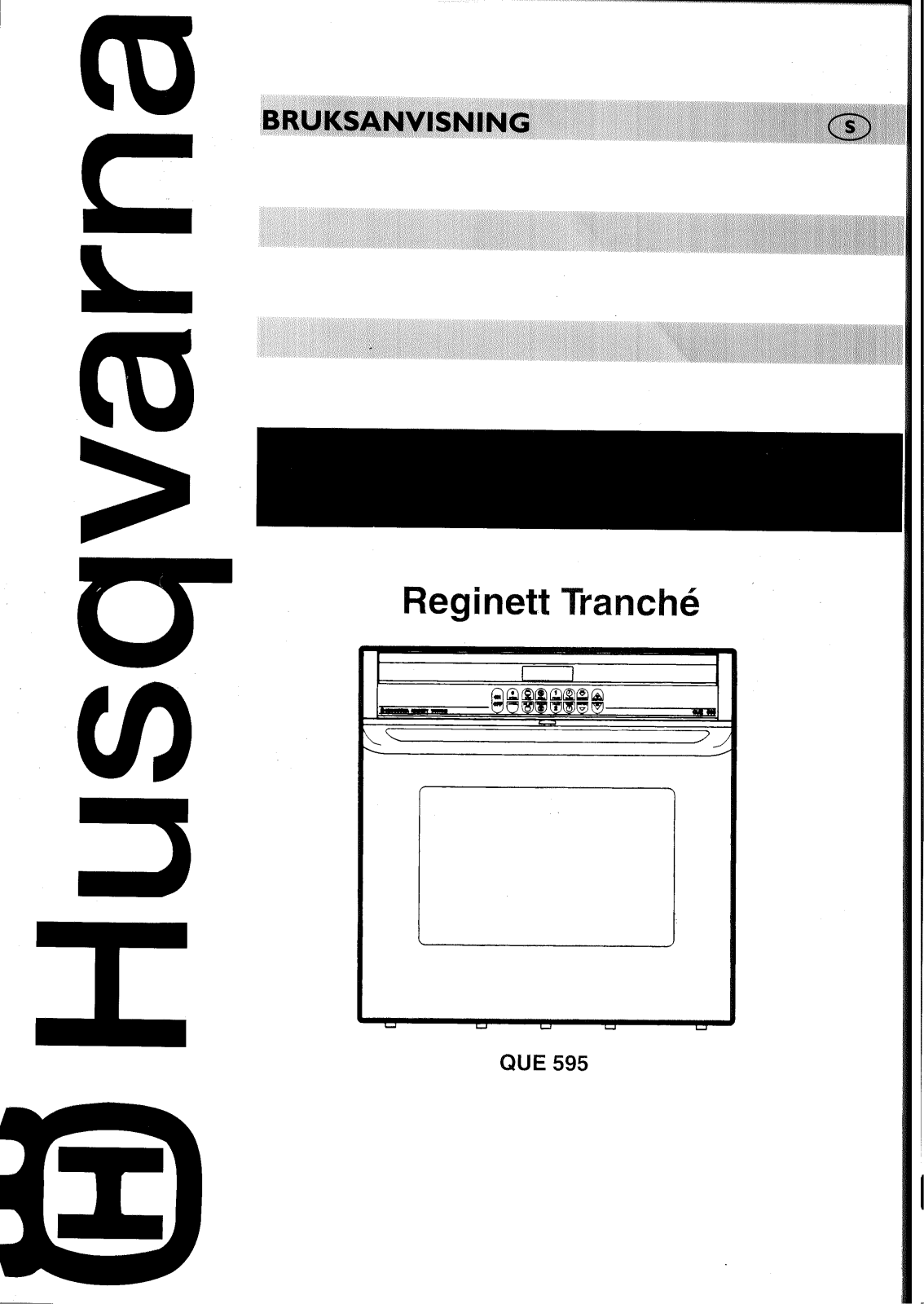 Husqvarna QUE595-G User Manual
