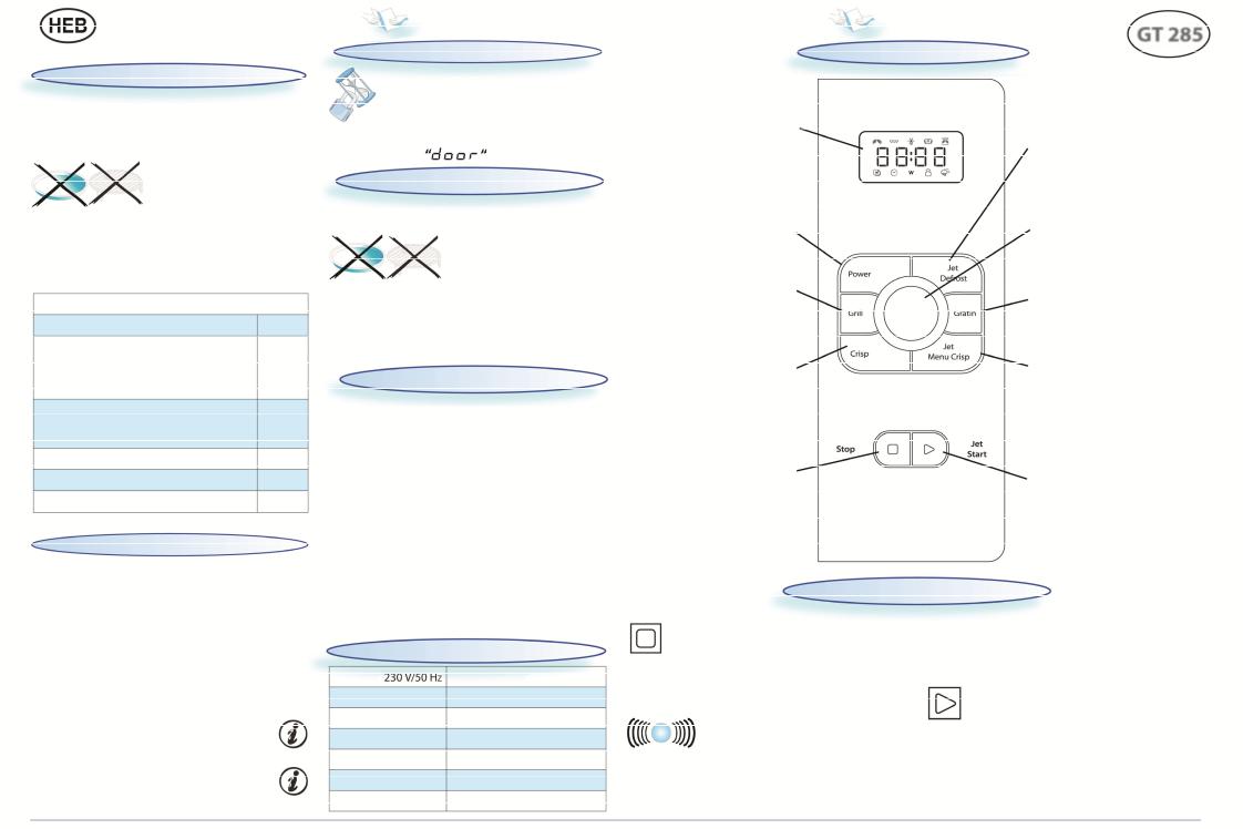 WHIRLPOOL GT 285 IX User Manual