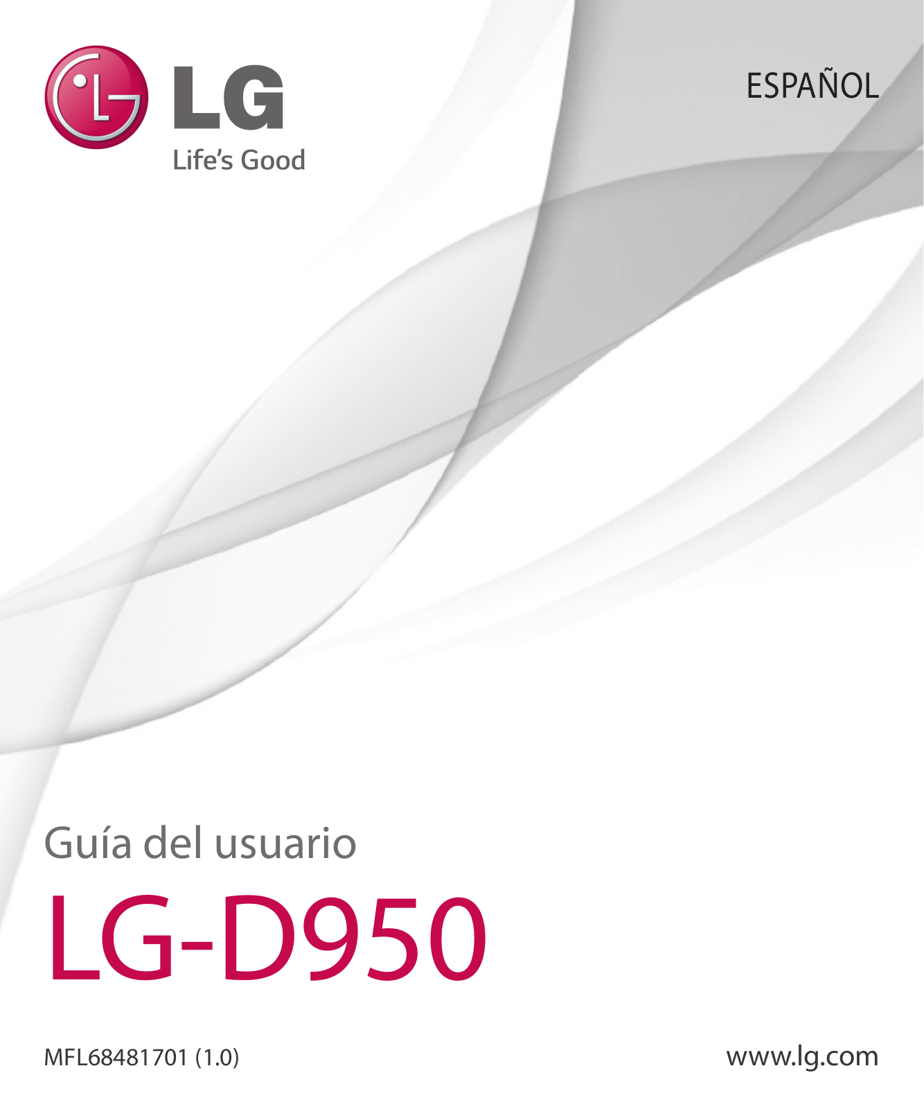 LG LGD950 Owner's manual